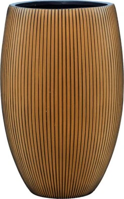 Capi Europe - Vaas Elegant Deluxe Groove XL - 40x61 - Goud - Bloempot Voor Binnen - Opening ⌀29 - GVGB1131 7 Capi Europe - Vaas Elegant Deluxe Groove XL - 40x61 - Goud - Bloempot Voor Binnen - Opening ⌀29 - GVGB1131 -Tuin Kweekbenodigdheden 750x1200 1