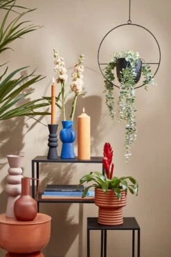 Mica Decorations Dexter Bloempot Hangend - L34 X B14 X H65 Cm - Zwart -Tuin Kweekbenodigdheden 799x1200 46