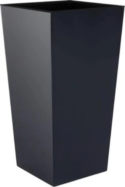 Prosperplast Kunststof Urbi Bloempot/plantenpot Met Binnenpot Antraciet 19 X 19 X 37 Cm - 5/11,4 Liter - Hoge Vierkante Bloempotten -Tuin Kweekbenodigdheden 800x1200 87