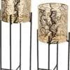 Set Van 2x Stuks Plantenpotten Goud Op Metalen Standaard 35 Cm En 45 Cm Hoogte 1 Set Van 2x Stuks Plantenpotten Goud Op Metalen Standaard 35 Cm En 45 Cm Hoogte -Tuin Kweekbenodigdheden 814x1200 2