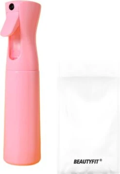 Merkloos Multifunctioneel Mist Sprayer Roze - Mist Verstuiver Water - Waterspray - Waterverstuiver Haar - Mist Sprayer - Spuitfles Haar - Plantenspuit - 300 Ml -Tuin Kweekbenodigdheden 827x1200 1