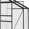 VidaXL Broeikas 1,38 M² Aluminium Antracietkleurig -Tuin Kweekbenodigdheden 843x1200 6
