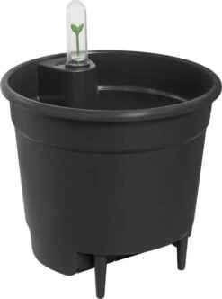 Elho Self-watering Insert 33 - Accessoires Voor Binnenaccessoires - Ø 33.3 X H 30.7 Cm - Zwart/Living Black