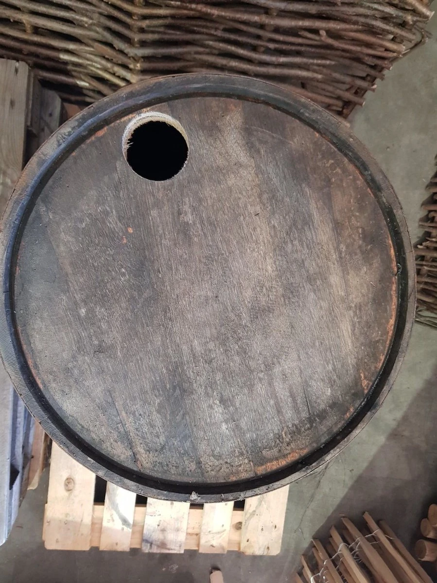 Houten Regenton Met Waterkraan - 190 Liter 4 Houten Regenton Met Waterkraan - 190 Liter - Afbeelding 2