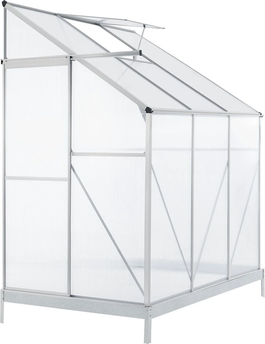 Aluminium Zijkas Kweekkas Wandkas, Broeikas Kas 6 Aluminium Zijkas Kweekkas Wandkas, Broeikas Kas - Afbeelding 4