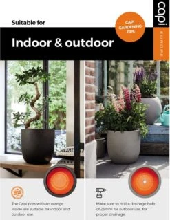 Capi Europe - Bloempot Vierkant Smooth NL - 40x40x40 - Zwart - Voor Binnen En Buiten - KBL903 24 Capi Europe - Bloempot Vierkant Smooth NL - 40x40x40 - Zwart - Voor Binnen En Buiten - KBL903 -Tuin Kweekbenodigdheden 932x1200 13