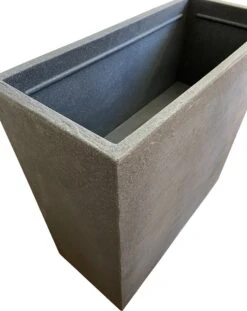 4gardenz® Stone Rechthoekige Bloembak Voor Buiten - 60x60x26cm -Tuin Kweekbenodigdheden 952x1200 1