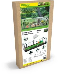 Kinzo Garden Broeikas - Tunnelkas - Met Rits - Staal - 130x60x50cm -Tuin Kweekbenodigdheden 961x1200 4