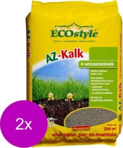 Ecostyle Az-Kalk 200 M2 - Kalk - 2 X 20 Kg 6 Ecostyle Az-Kalk 200 M2 - Kalk - 2 X 20 Kg -Tuin Kweekbenodigdheden 994x1200
