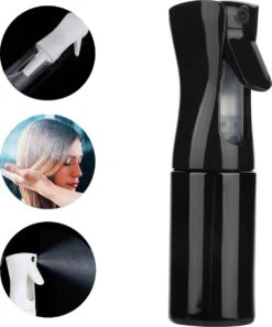 Hairspray - Mist Haarspray - 500ml - Zwart - Waterspuit - Water Verstuiver -Tuin Kweekbenodigdheden 998x1200 1
